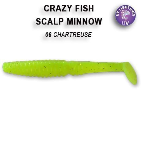 силиконовые приманки Scalp minnow 3.2" 7-80-6-3