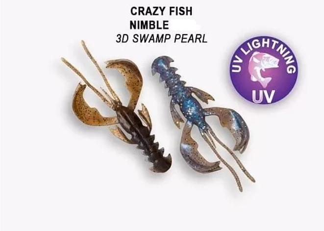 силиконовые приманки Nimble 4" 43-100-3d-6