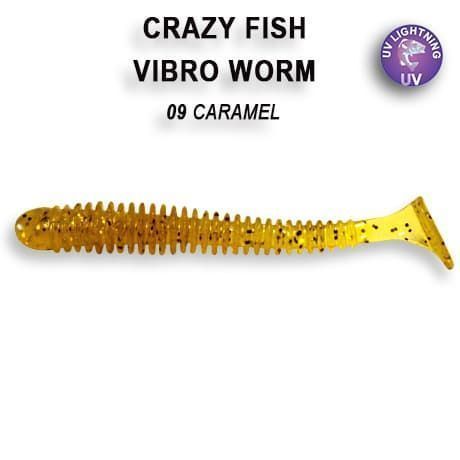 силиконовые приманки Vibro worm 2" 3-50-9-2