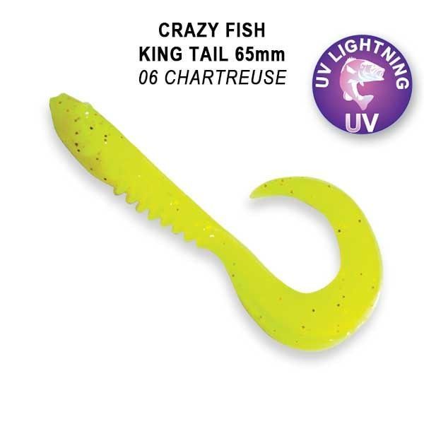 силиконовые приманки King Tail 2.5" 72-65-6-7