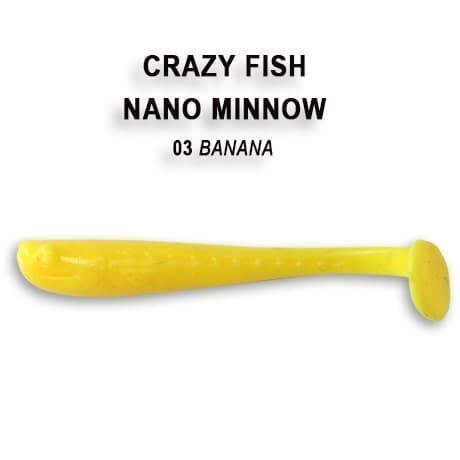 силиконовые приманки Nano minnow 1.6" 6-40-3-4