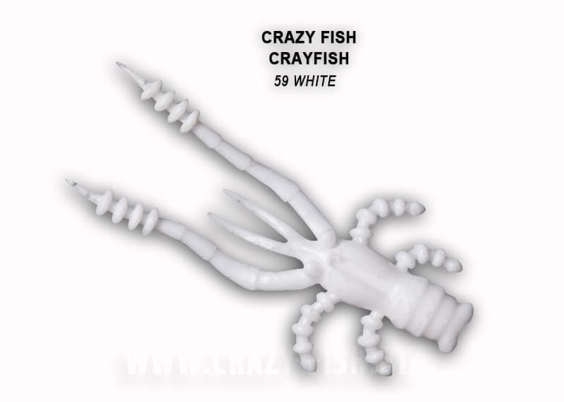 силиконовые приманки Crayfish 1.8" 26-45-59-6