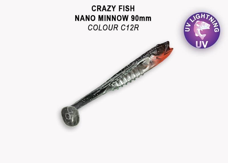 силиконовые приманки Nano minnow 3.5" 54-90-C12-7