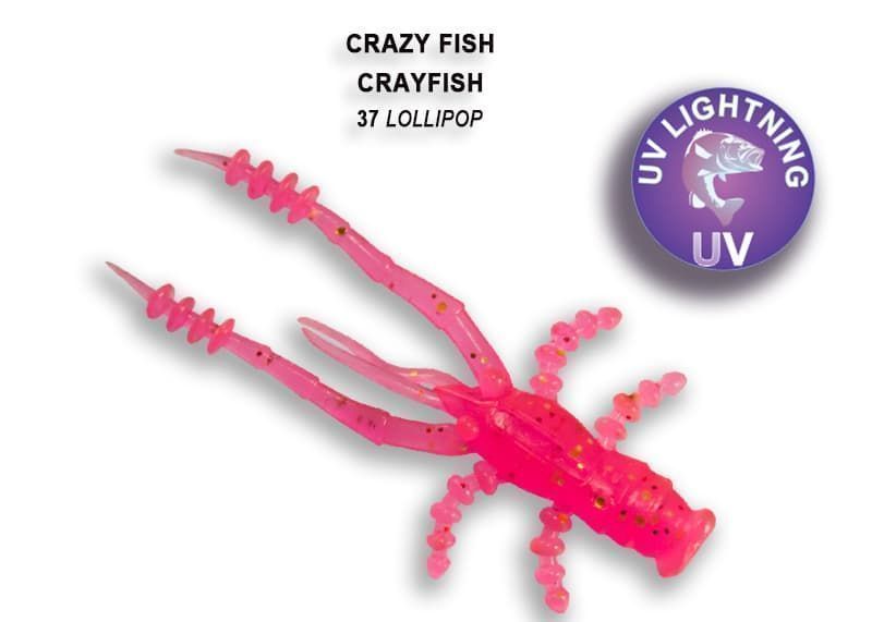 силиконовые приманки Crayfish 1.8" 26-45-37-4
