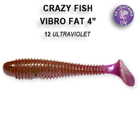 силиконовые приманки Vibro fat 4" 14-100-12-5