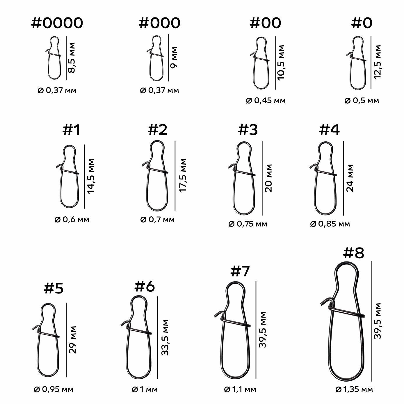 Карабин CF Classic snap #000