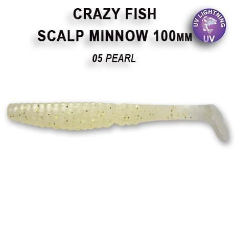 силиконовые приманки Scalp minnow 4" 18-100-5-4
