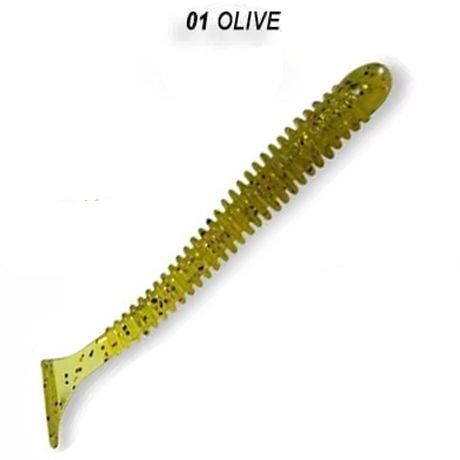 силиконовые приманки Vibro worm 3.4" 12-85-1-4