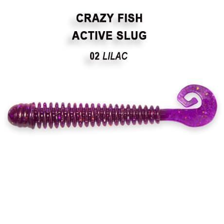 силиконовые приманки Active slug 2.8"  2-71-2-1