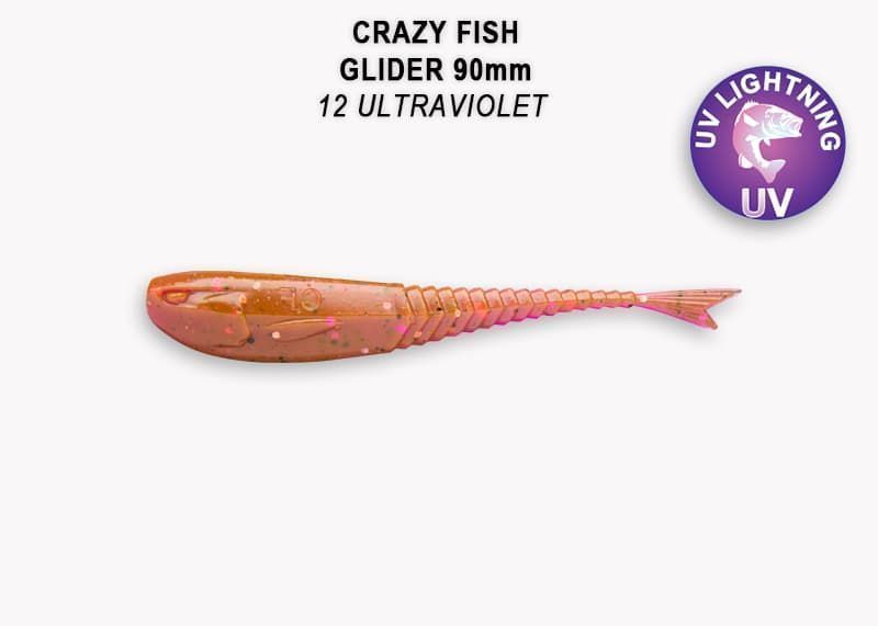 силиконовые приманки Glider 3.5" 36-90-12-6