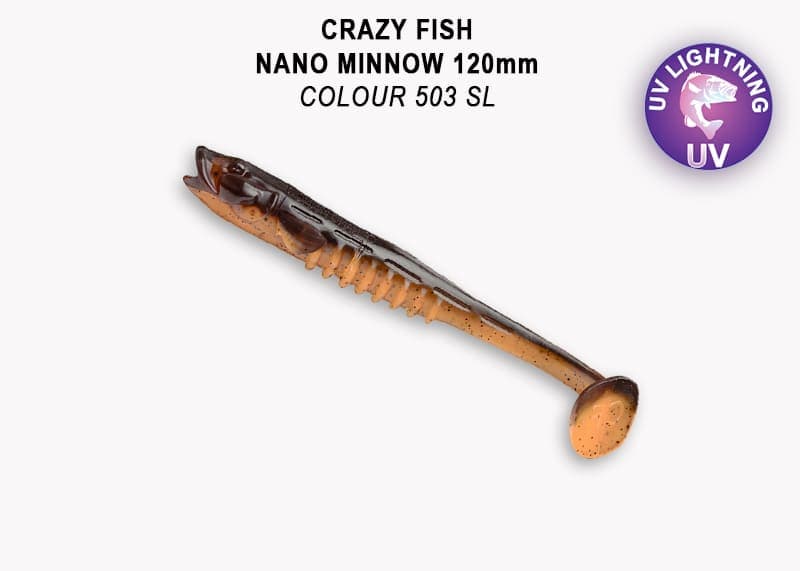 силиконовые приманки Nano minnow 5" 55-120-503SL-7