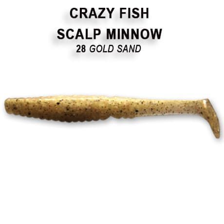 силиконовые приманки Scalp minnow 3.2" 7-80-28-4