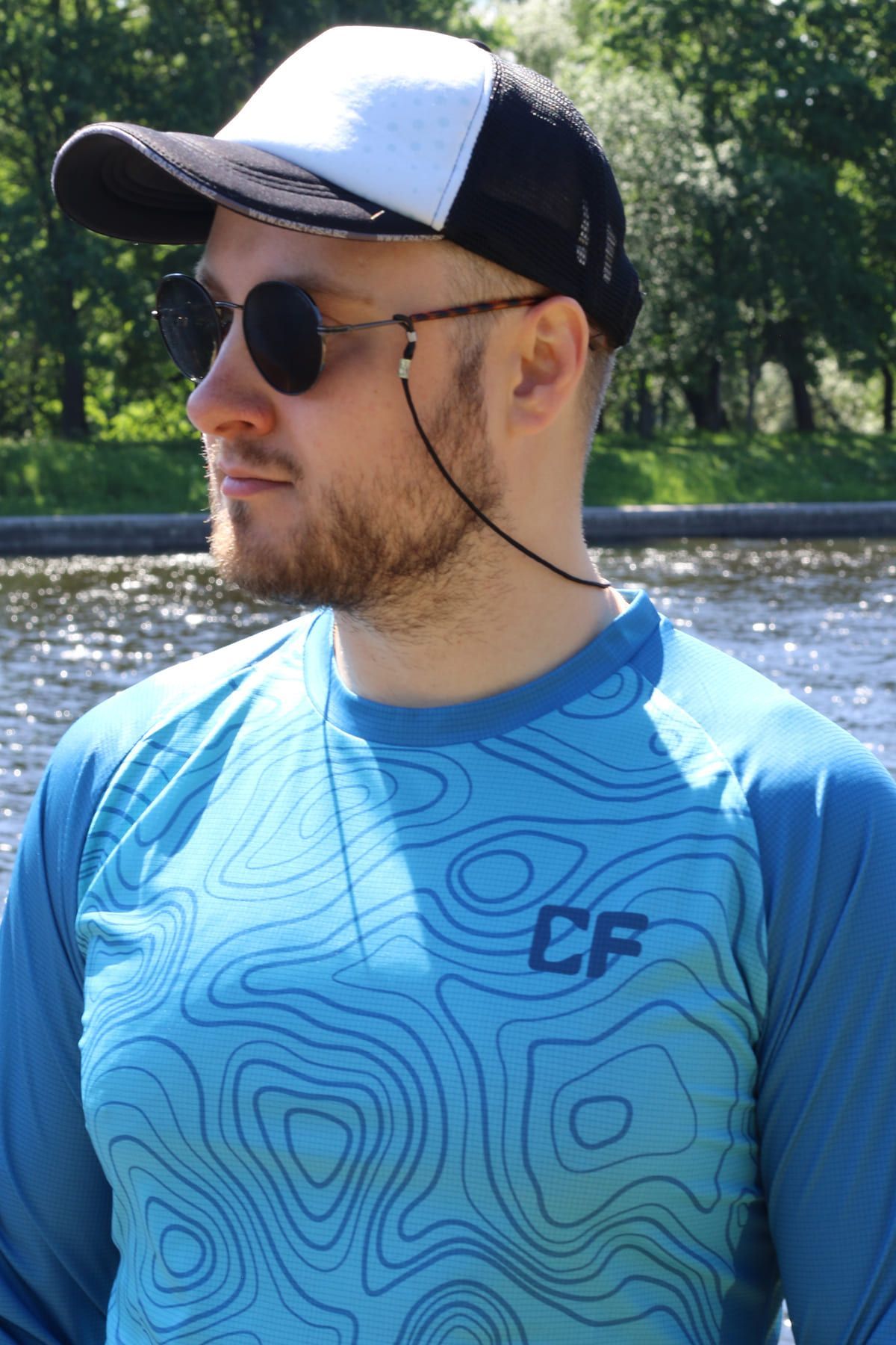 Джерси CF Maps blue