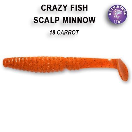 силиконовые приманки Scalp minnow 3.2" 7-80-18-6
