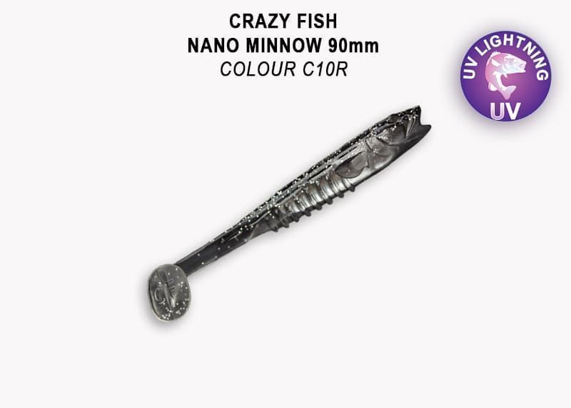 силиконовые приманки Nano minnow 3.5" 54-90-C10R-7