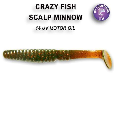 силиконовые приманки Scalp minnow 3.2" 7-80-14-5