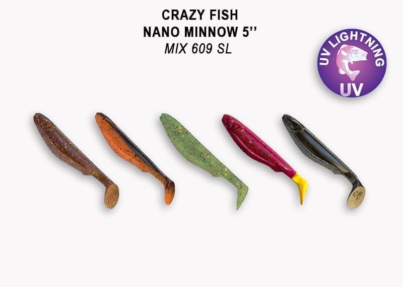 силиконовые приманки Slim shaddy 3.2" 56-80-M609SL-7