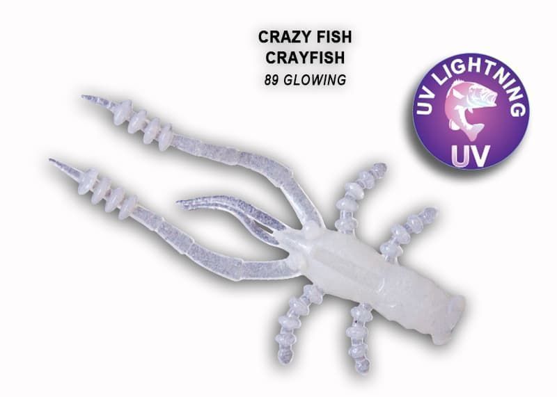 силиконовые приманки Crayfish 1.8" 26-45-89-6