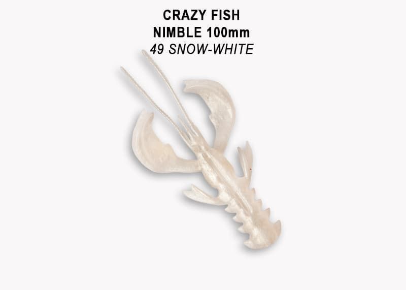 силиконовые приманки Nimble 4" 43-100-49-6