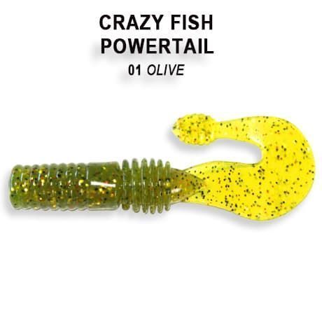 силиконовые приманки Powertail 2.8" 4-70-1-2