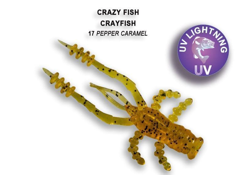 силиконовые приманки Crayfish 1.8" 26-45-17-6
