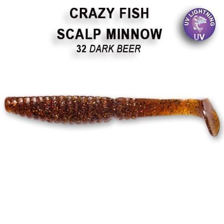 силиконовые приманки Scalp minnow 3.2" 7-80-32-6