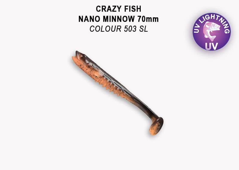 силиконовые приманки Nano minnow 2.8" 53-70-503SL-7