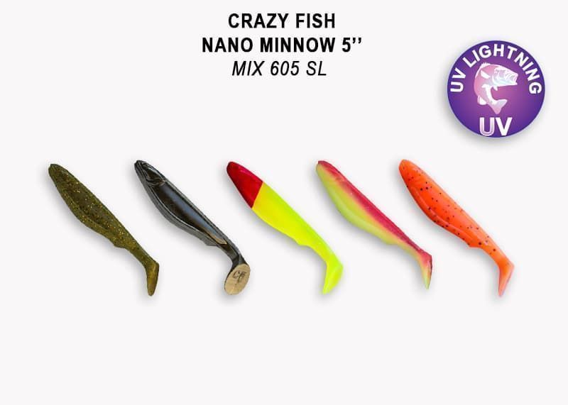 силиконовые приманки Slim shaddy 3.2" 56-80-M607SL-7