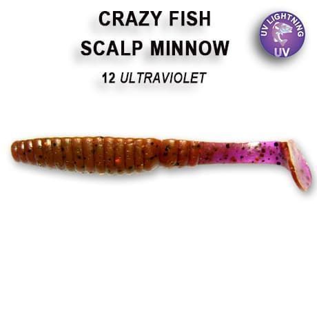 силиконовые приманки Scalp minnow 3.2" 7-80-12-1