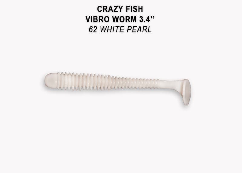 силиконовые приманки Vibro worm 3.4" 12-85-62-6
