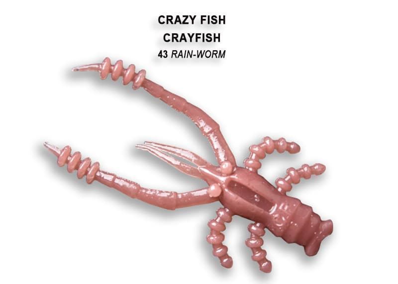 силиконовые приманки Crayfish 1.8" 26-45-43-6