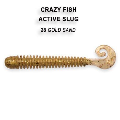 силиконовые приманки Active slug 2.8" 2-71-28-4