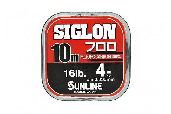 Флюорокарбон Sunline Siglon Fluoro 0.148mm 1.5kg/3lb 10m Clear