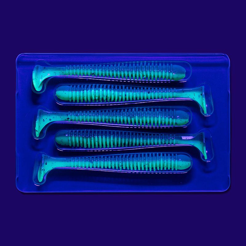 силиконовые приманки Vibro worm 3.4" 13-85-4d-6