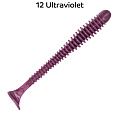 силиконовые приманки Vibro worm 3.4" 12-85-12-6-F