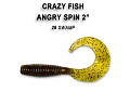 силиконовые приманки Angry spin 2" 21-45-26-4
