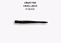 силиконовые приманки Cruel leech 2.2" 8-55-51-6