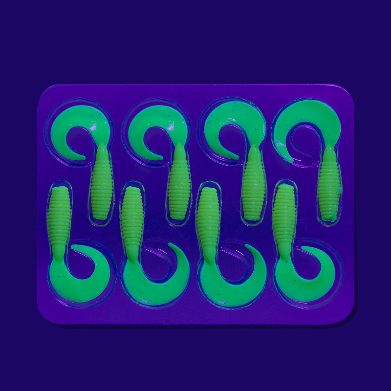 силиконовые приманки Angry spin 1" 20-25-3-6