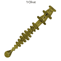 силиконовые приманки Double Bait 1.2" 001-30-1-6