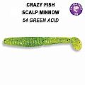 силиконовые приманки Scalp minnow 4" 18-100-54-6