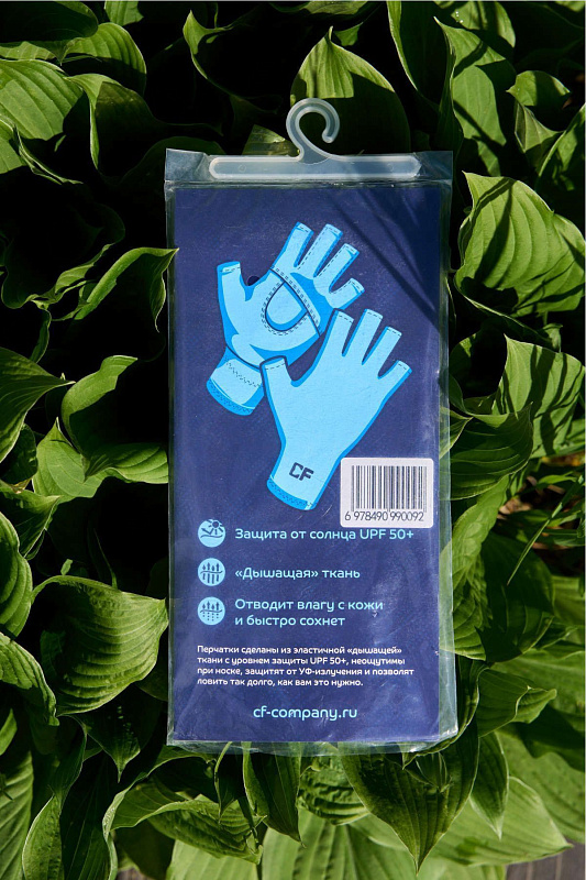 Перчатки CF Simple green для рыбака и рыбалки