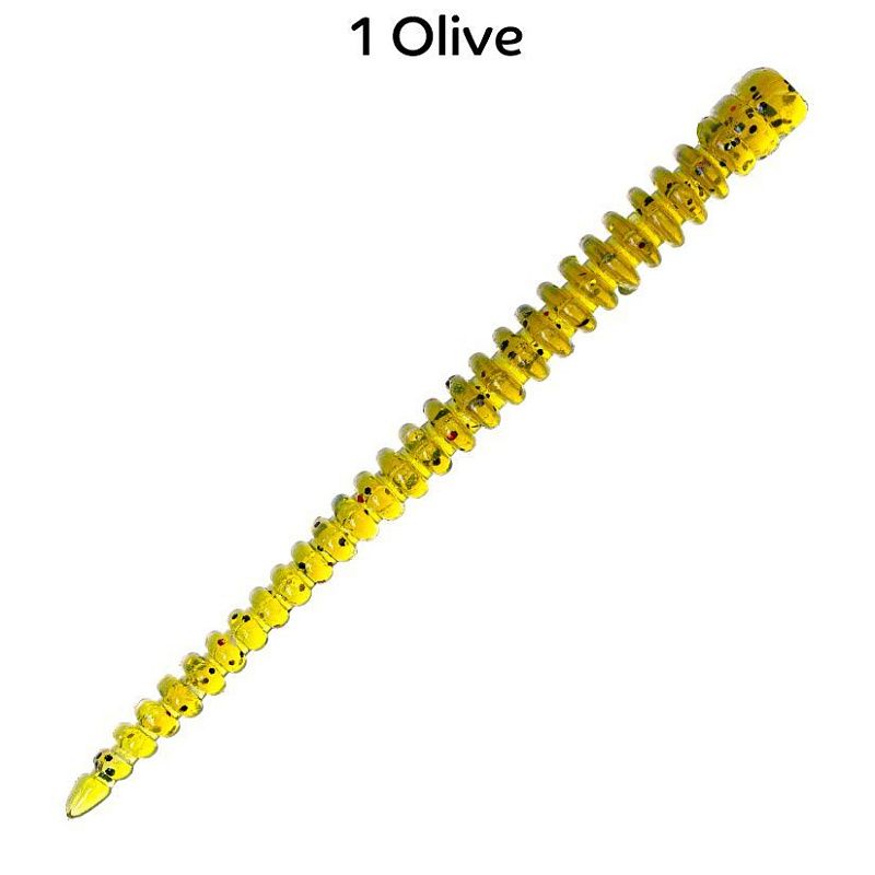 силиконовые приманки Cruel leech 2.2" 8-55-1-6