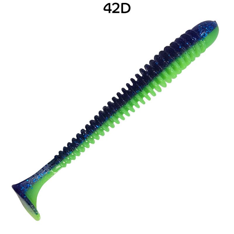 силиконовые приманки Vibro worm 3" 11-75-42d-6