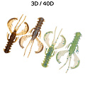 силиконовые приманки Nimble 2.5" 44-65-3d/40d-6