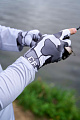Перчатки CF Sleeves gray для рыбака и рыбалки