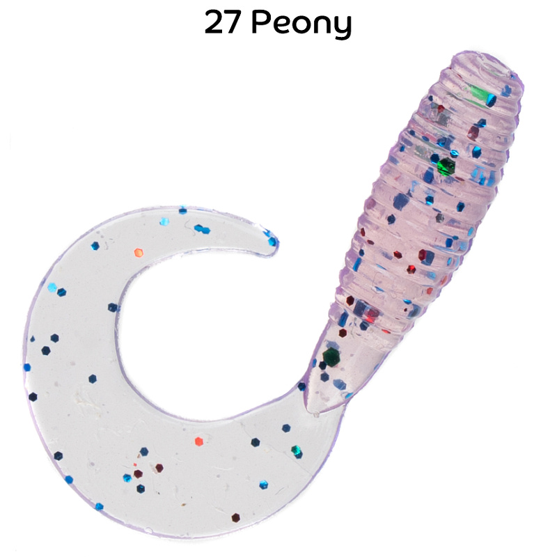 силиконовые приманки Angry spin 1" 20-25-27-6