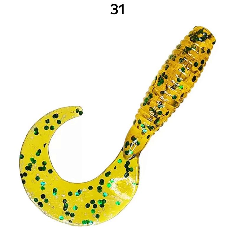 силиконовые приманки Angry Spin 1.4" 78-35-31-6