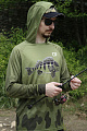 Худи CF Company Camo fish для рыбака и рыбалки