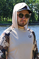 Худи CF Company Camo sleeves brown для рыбака и рыбалки