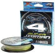 Плетёный шнур YGK X-Braid Super Jigman X4 200m #1.5/25lb